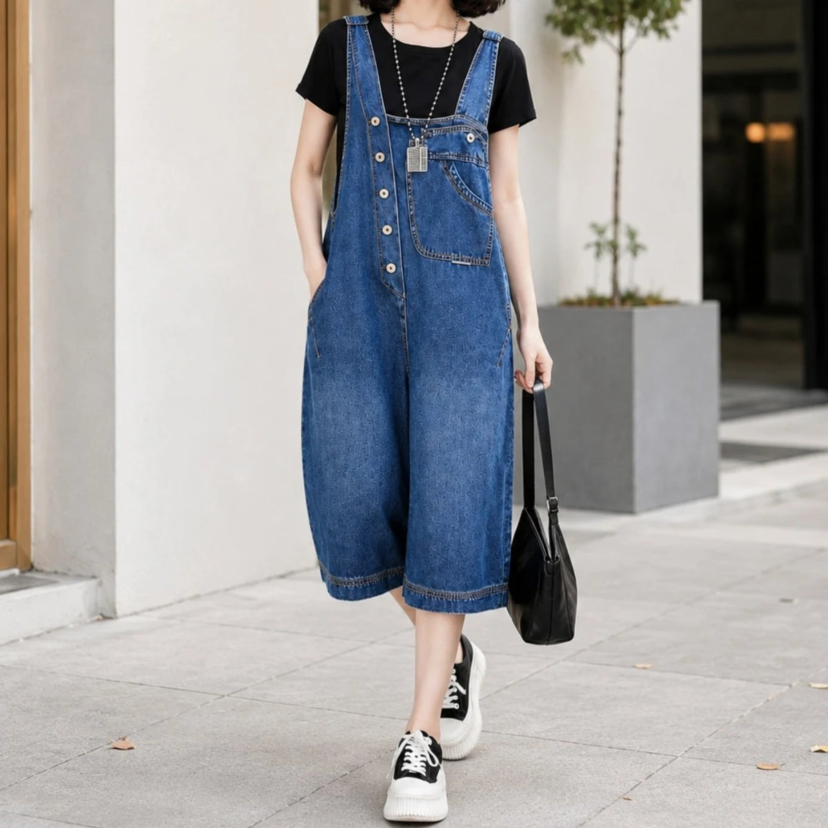 La tension slim du denim usé